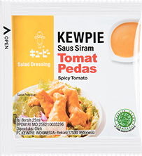 KEWPIE Salad Dressing Tomat Pedas 25 ml