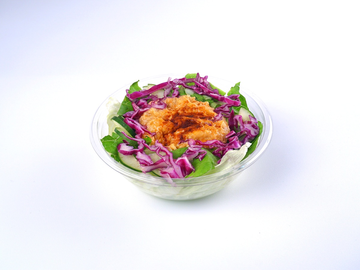 Green Salad with Spicy Tuna